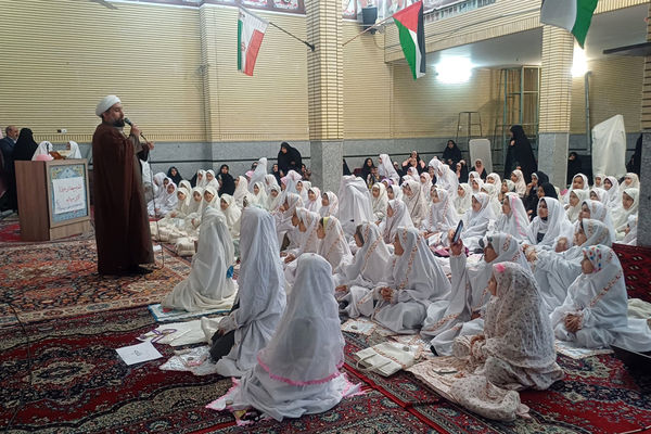 جشن عبادت دانش‌آموزان شهرستان کهک
