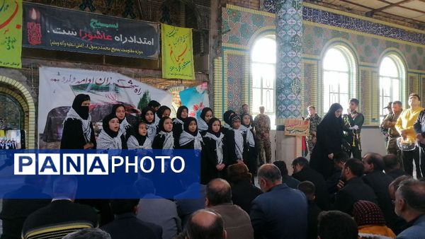 تشییع پیکر شهید گمنام در گلزار شهدای شهر بار نیشابور 