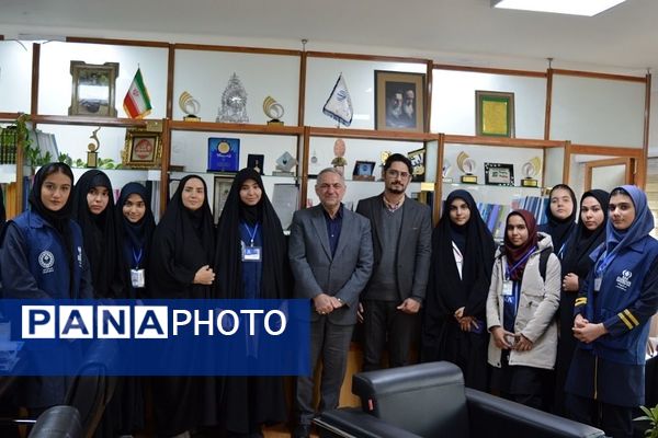 بازدید دانش‌آموز خبرنگاران پانا از دبیرخانه شورای عالی آموزش‌ و پرورش