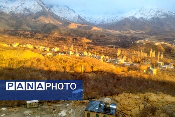 حال هوای شهر زیبای بار بعد از اولین بارش باران زمستانی