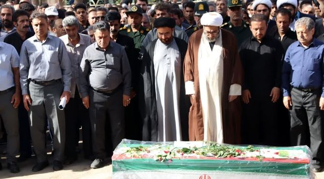 تشییع باشکوه پیکر شهید مدافع وطن در کوهدشت