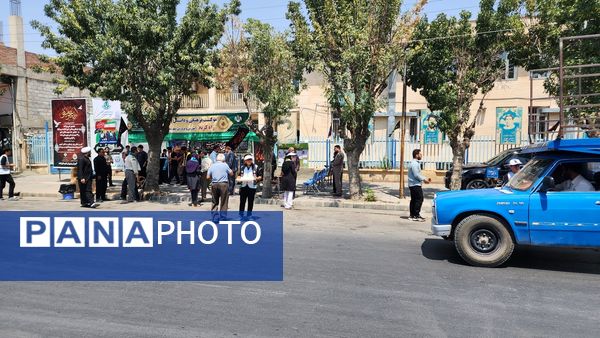موکب‌های سازمان دانش‌آموزی آذربایجان غربی