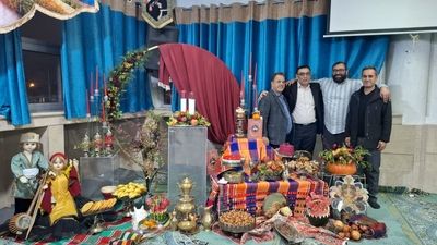 جشن یلدا در دبیرستان رازی شیراز