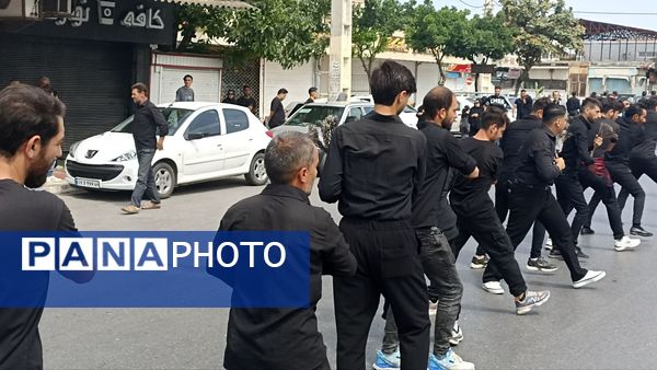 رنگ و بوی سوگواری عاشورا در محمودآباد 