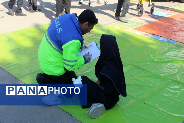 برگزاری مانور زلزله و ایمنی در کرمان