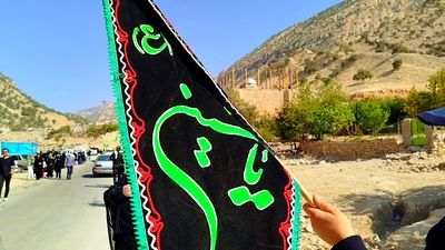 پیاده‌روی جاماندگان اربعین در لنده