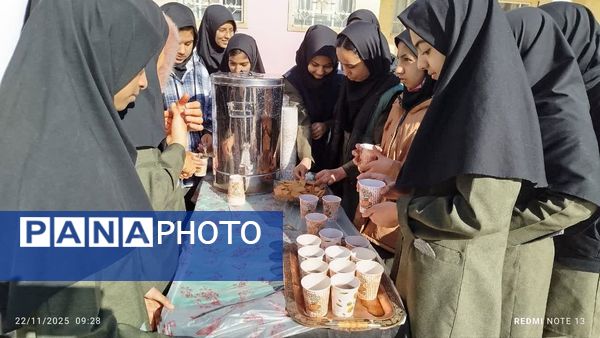 مراسم سوگواری شهادت حضرت فاطمه زهرا(س) در مدارس ابرکوه