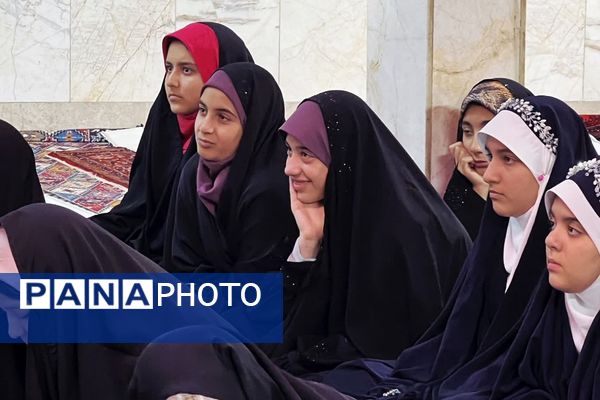 مراسم اختتامیه اعتکاف دانش آموزی در ناحیه دو شهرری 