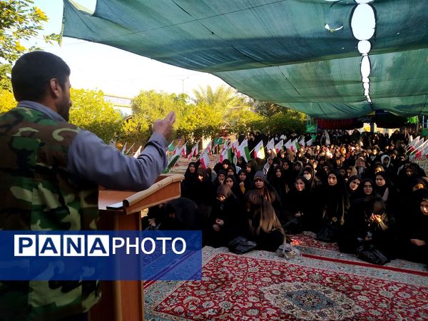 اردوی راهیان نور دانش‌آموزان ناحیه 2 قم