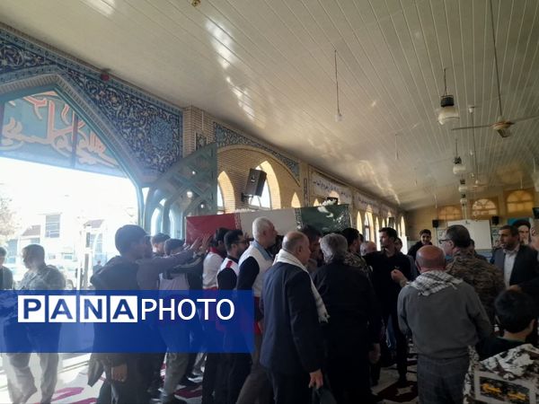 عطر ایثار و شهادت در مینودشت پیچید