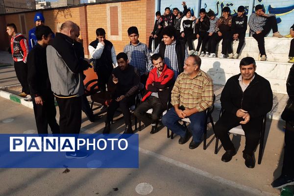  فینال المپیاد ورزشی درون مدرسه‌ای در دبیرستان بشارت بهارستان‌دو 