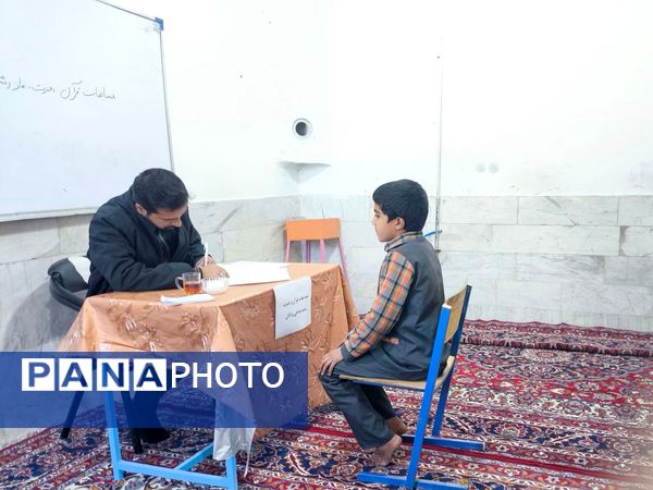 آغاز مرحله آموزشگاهی مسابقات قرآن و عترت در دبستان شهید پسندیده فدافن 