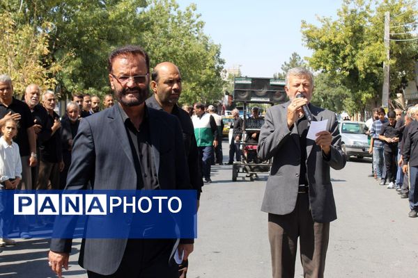 ملکان در سوگ خورشید خراسان