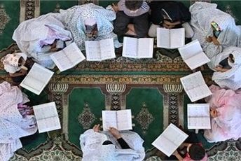 طرح «مسجد و مدرسه» با حضور دانش‌آموزان مدرسه شاهد فاطمه الزهرا(س)