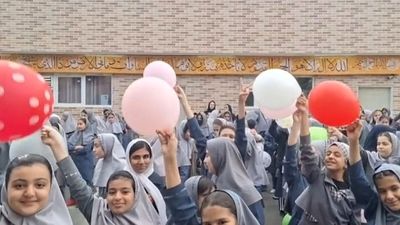برگزاری جشن روز دختر در مدرسه دخترانه ایلیایی ۲ ناحیه دو کرج 
