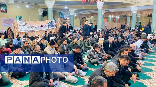 هم صدایی مسئولان و مردم باخرز در سایه  حماسه تاریخی 9 دی