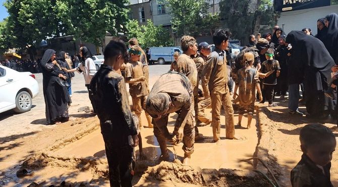 برگزاری مراسم عاشورای حسینی در الشتر