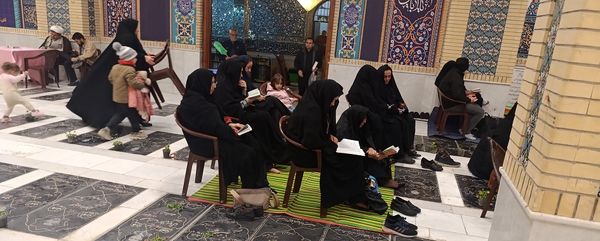 مراسم احیای شب نوزدهم رمضان در امام زاده سید عباس شهرستان بجنورد استان خراسان شمالی