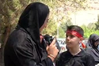 تشییع حماسی شهدا از میدان ۲۲ بهمن تا مصلای الغدیر خرم‌آباد