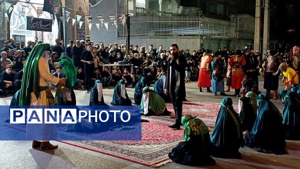 تعزیه‌خوانی در مسجد الهادی اهواز