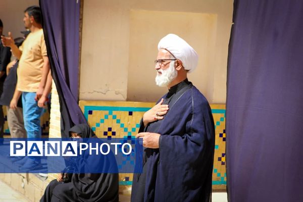 عزاداری رحلت پیامبر(ص) و شهادت امام حسن(ع) در صحن آستان مقدس سلطانعلی(ع) مشهداردهال کاشان