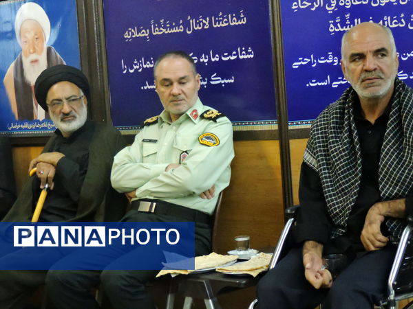 مراسم شهادت امام سجاد (ع) در دفتر نماینده ولی فقیه در یزد