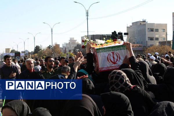 پیکر شهید گمنام، مهمان آسمانی شهرستان تربت‌جام