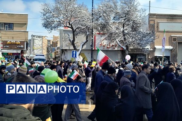 راهپیمایی ۲۲ بهمن در نیشابور 