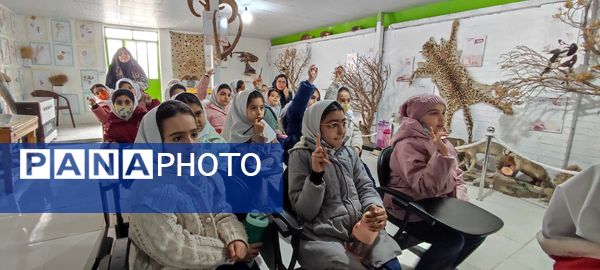 بازدید دبستان دخترانه شاهد۲ حضرت رقیه(س)، از موزه حیات وحش شیروان
