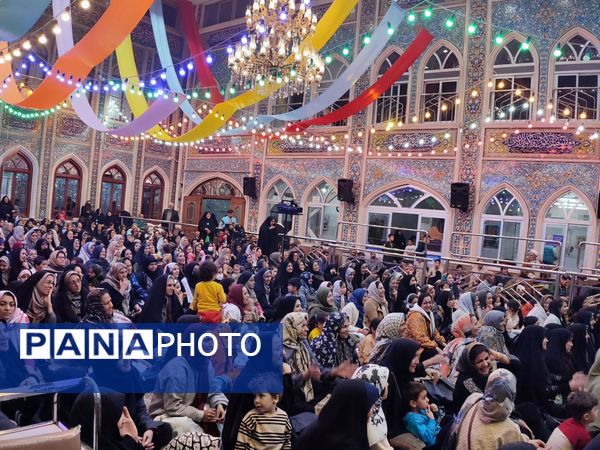 جشن باشکوه ولادت حضرت فاطمه زهرا (س) و روز مادر در نیشابور در تکیه ابوالفضلی