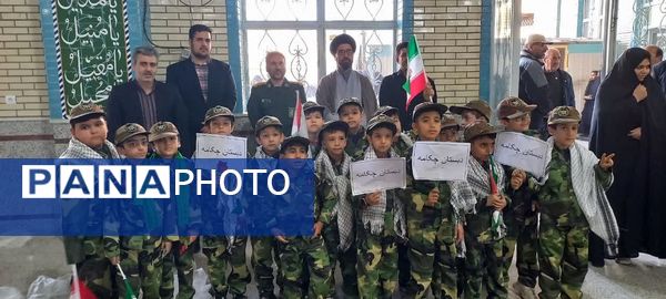 اجتماع حامیان جبهه مقاومت با حضور حاج ابوذر روحی در فلاورجان