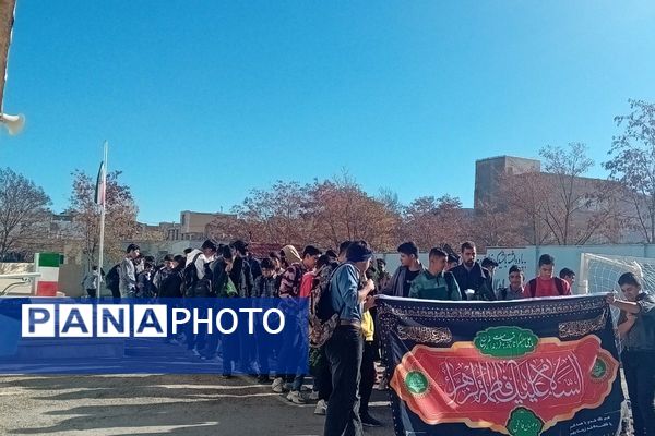 برگزاری پیاده‌روی عظیم فاطمیه در فیروزکوه