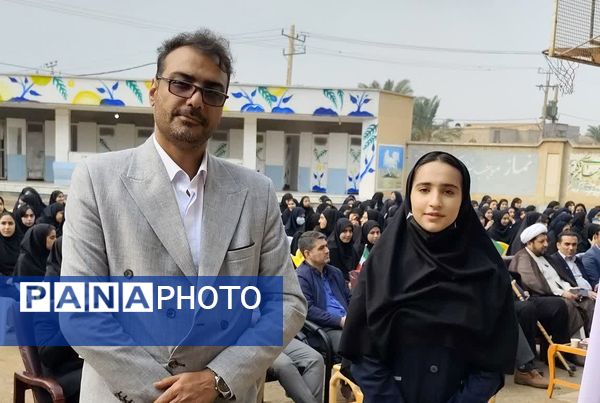 نواختن زنگ هفته کتاب و کتابخوانی در کارون