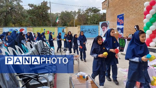 آیین شور عاطفه‌ها در دبستان ضحی ۲ شهرستان شیروان