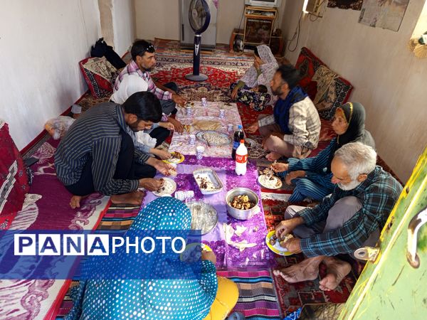 روز طبیعت در خانه‌ای کوچک و دلنشین بی‌‌بی گل و آقا جان