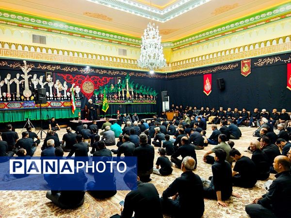 شب هفتم ماه محرم؛ تکیه علی اکبری کاشمر میزبان مسئولین این شهرستان