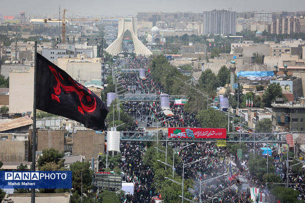 تشییع شهدای اقتدار در تهران - 3