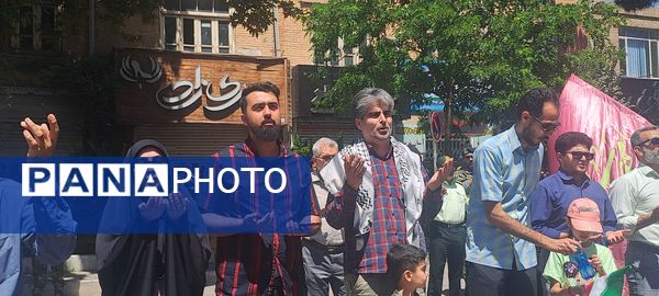 راهپیمایی جمعه خشم و نصر در نیشابور 