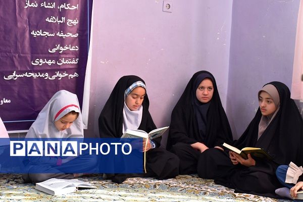 مسابقات قرآن ، عترت و نماز دختران مقطع ابتدایی تبادکان 