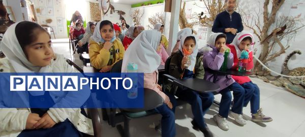 بازدید دبستان دخترانه شاهد۲ حضرت رقیه(س)، از موزه حیات وحش شیروان