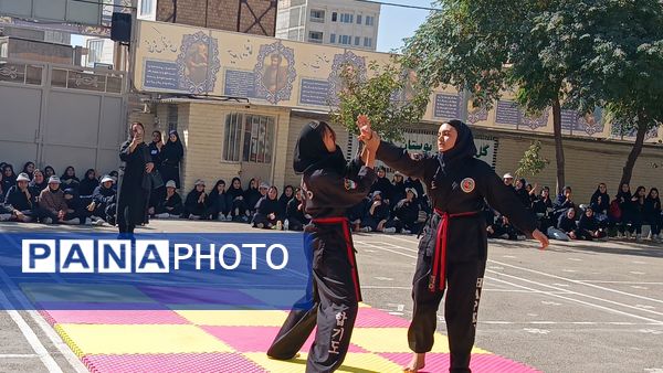 المپیاد ورزشی در دبیرستان کوثر فرهنگیان