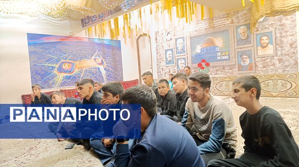 هیئت نوجوانانه پایگاه بسیج حضرت صاحب الزمان (عج) مشهد