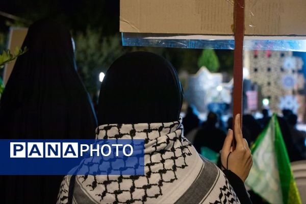صدای فلسطین در مشهد؛ گردهمایی بزرگ همبستگی