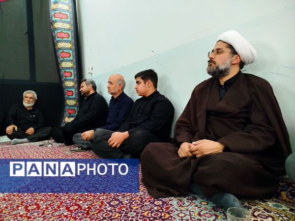 مجلس عزای حسینی در حوزه علمیه امام صادق (ع) کاشمر