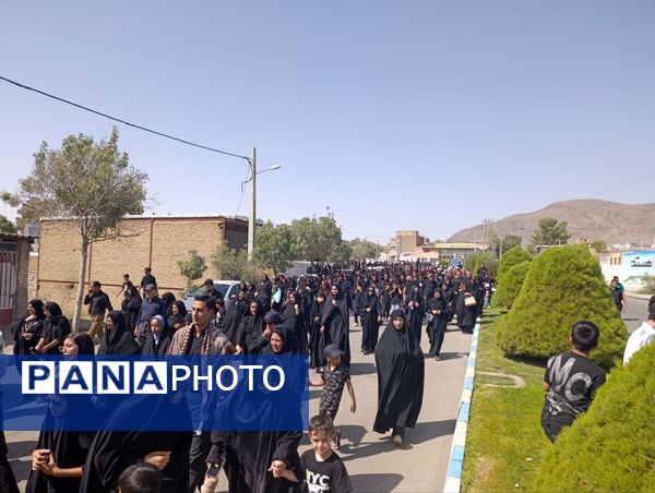پیاده‌روی جاماندگان اربعین در تربت حیدریه 