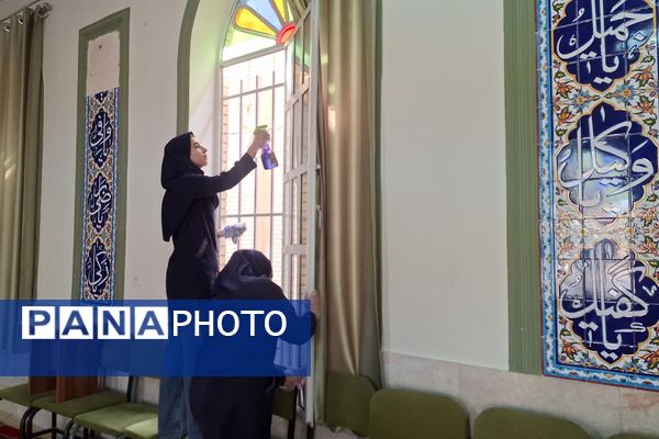 از خانه تکانی نمازخانه مدرسه تا رسیدن به اوج معنویت و نشاط 