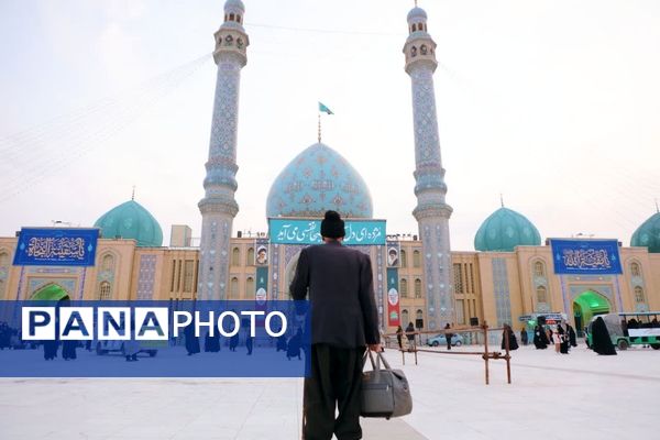 حال و هوای مسجد جمکران قبل از برپایی جشن‌ نیمه شعبان