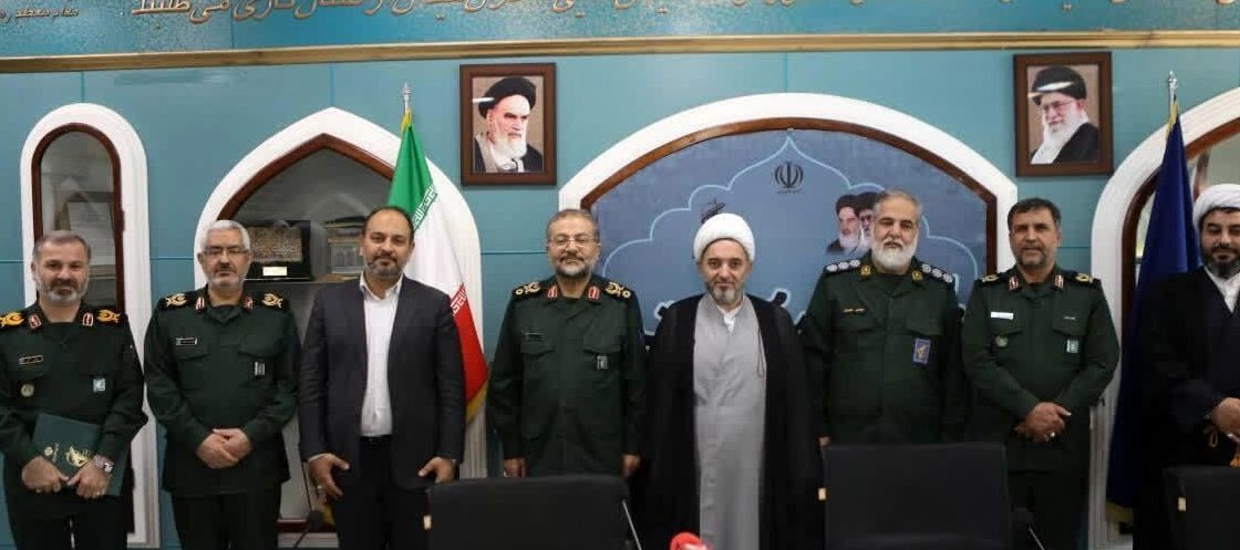 تکریم و معارفه مسئول سازمان بسیج دانش‌آموزی