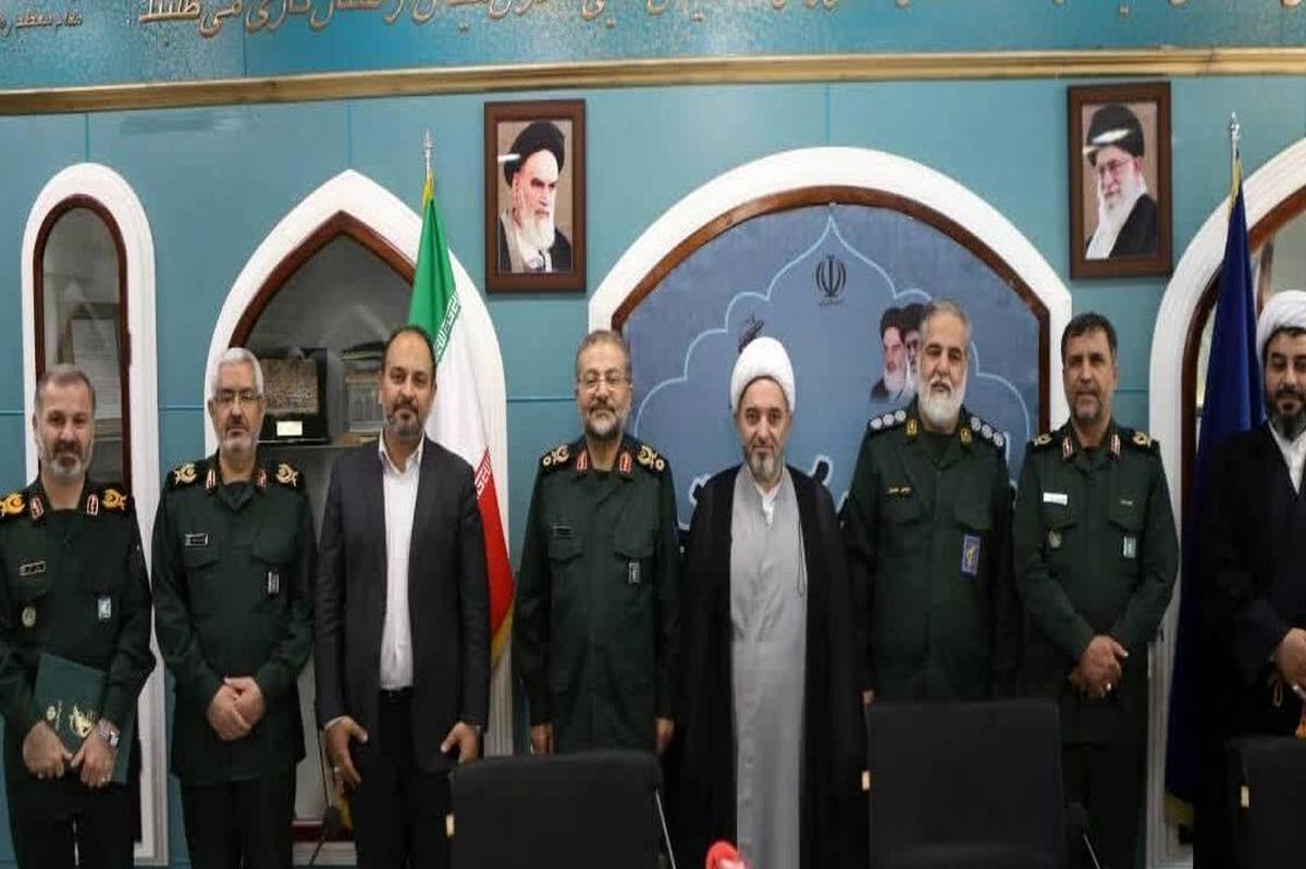 تکریم و معارفه مسئول سازمان بسیج دانش‌آموزی