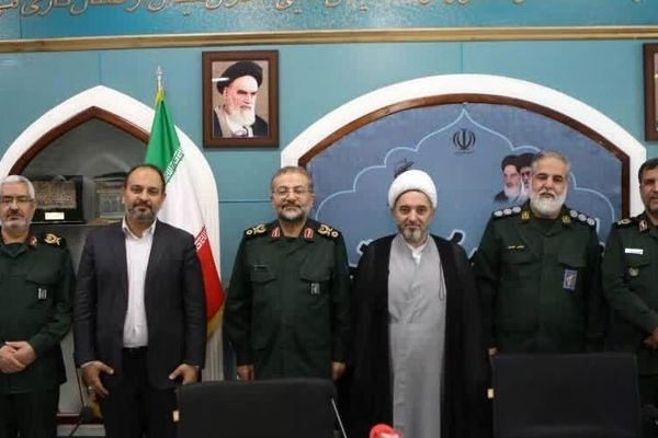 تکریم و معارفه مسئول سازمان بسیج دانش‌آموزی